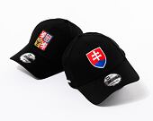 Kšiltovka New Era 9FORTY National Team - Slovakia Black