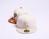 Kšiltovka New Era 59FIFTY MLB White Crown New York Yankees Cooperstown Off White / Stone