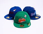 Kšiltovka New Era 59FIFTY MLB Coops Pin Retro Crown Baltimore Orioles Cooperstown Team Color
