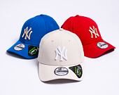 Kšiltovka New Era 9FORTY MLB Repreve League Essential New York Yankees - Stone / White