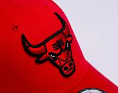 Kšiltovka New Era 9FORTY NBA Side Patch Chicago Bulls Red / Red