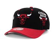 Kšiltovka Mitchell & Ness Overbite Pro Snapback Chicago Bulls Black