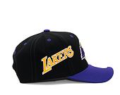 Kšiltovka Mitchell & Ness Overbite Pro Snapback Los Angeles Lakers Black