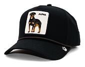 Kšiltovka Goorin - Alpha Dog 100 A-Frame - Black