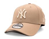 Kšiltovka New Era - MLB Essential 9FORTY - NY Yankees - Camel / Stone