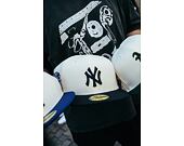 Kšiltovka New Era 59FIFTY MLB New York Yankees Retro - Cream White / Navy