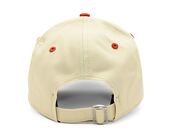 Dětská Kšiltovka New Era - 9FORTY Contrast - NY Yankees - Beige / Dark Red