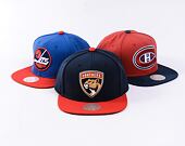 Kšiltovka Mitchell & Ness - Team 2 Tone 2.0 Snapback - Florida Panthers - Navy/Red