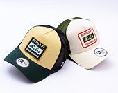 Kšiltovka New Era - Buffalo Patch Canvas 9FORTY Trucker - Vegas Gold / Dark Green