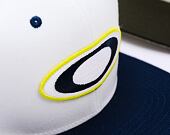 Kšiltovka Oakley - Oakley Alumni Cap - Abyss/White/Sulphur
