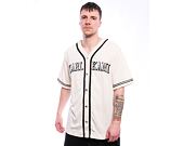 Dres Karl Kani - College Baseballshirt off - white/black