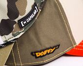 Kšiltovka Capslab - Trucker Looney Tunes - Daffy Duck - Camo