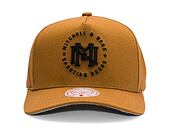 Kšiltovka Mitchell & Ness - Branded - Interlock Crest Pro Snapback - Tan