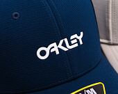 Kšiltovka Oakley - 6 Panel Stretch Metallic Hat - Team Navy