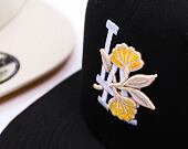 Kšiltovka New Era - MLB Floral 9FIFTY - LA Dodgers - Black / White