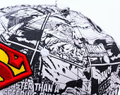 Dětská Kšiltovka New Era - WARNER BROS DC Print 9FIFTY - Superman - Scarlet / Black