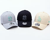 Kšiltovka New Era - MLB Team Outline 9FORTY - NY Yankees - Grey / Teal
