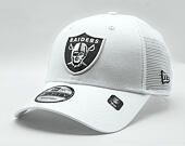 Kšiltovka New Era - NFL Homefield Trucker 9FORTY - Las Vegas Raiders - White