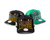 Kšiltovka Mitchell & Ness - NBA Big Champ Trucker - LA Lakers - Black