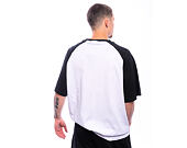Triko Karl Kani - Signature Colorblock Raglan T-Shirt - White