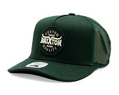 Kšiltovka Brixton - Gibson C Np Mp Trucker Hat - Deep Forest/Deep Forest