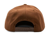 Kšiltovka Brixton - Oath Iii Snapback - Coffee/Coffee