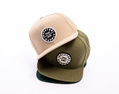 Kšiltovka Brixton - Oath Iii Snapback - Olive Surplus/Whitecap