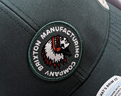 Kšiltovka Brixton - Rival Stamp X Mp Mesh Cap - Silver Pine/Off White