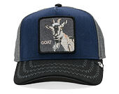 Kšiltovka Goorin - Goat Field 100 - Navy