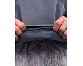 Mikina Rip N Dip - Insano Distressed Hoodie Charcoal Vintage Wash