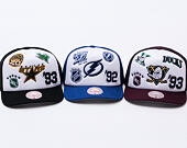 Kšiltovka Mitchell & Ness - Gridlock Trucker Vntg - Dallas Stars - White