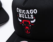 Kšiltovka Mitchell & Ness - Hidden Trucker - Chicago Bulls - Black