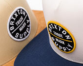 Kšiltovka Brixton - Oath Mp Trucker Hat - Mood Indigo/Off White/Mood Ind