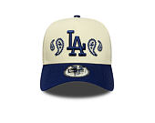 Kšiltovka New Era - MLB Paisley Bandana 9FORTY A-Frame - LA Dodgers - Cream / Dark Royal