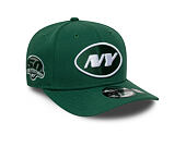 Kšiltovka New Era - NFL Anniversary Patch 9SEVENTY Stretch-Snap - NY Jets - Emerald Green