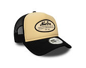 Kšiltovka New Era - Western Oval Patch Foam 9FORTY Trucker - Black / White