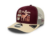 Kšiltovka New Era - Wild Cord 9FIFTY - Burgundy / Stone
