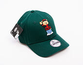 Dětská Kšiltovka New Era - Bear Kids 9FORTY - AC Milan - Dark Green