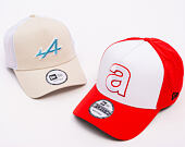 Kšiltovka New Era - PIAGGIO Embroidery 9FORTY A-Frame - White