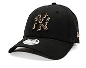 Dámská Kšiltovka New Era - MLB Leopard Infill 9FORTY - NY Yankees - Black