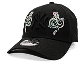 Kšiltovka New Era - MLB Snake Icon 9FORTY - NY Yankees - Black