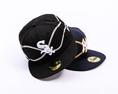 Kšiltovka New Era - MLB Chain Wrap 59FIFTY - Chicago White Sox - Black