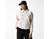Dámská Mikina New Era - Crest Hoodie - Stone