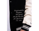Bunda New Era - Patch Varsity Jacket - Black