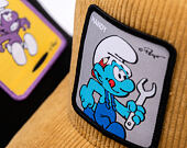 Kšiltovka Capslab - Smurfs Trucker - Handy Cord - Brown