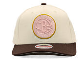 Kšiltovka Mitchell & Ness - Blush Sand Classic Red - Brooklyn Nets - Sand/Brown