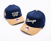 Kšiltovka Mitchell & Ness - Sand Storm Classic Red - Chicago Bulls - Navy/Sand