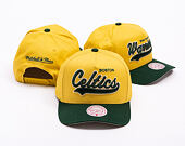 Kšiltovka Mitchell & Ness - Harvest Gold Pro Crown - Boston Celtics - Gold/Green