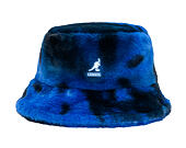 Klobouk Kangol - Faux Fur Bucket - Blue Iridescent Clouds