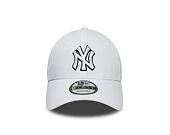 Kšiltovka New Era - MLB Outline 9FORTY - NY Yankees - White
